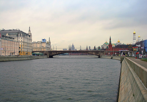 Moscow river.  ©  Pavel 