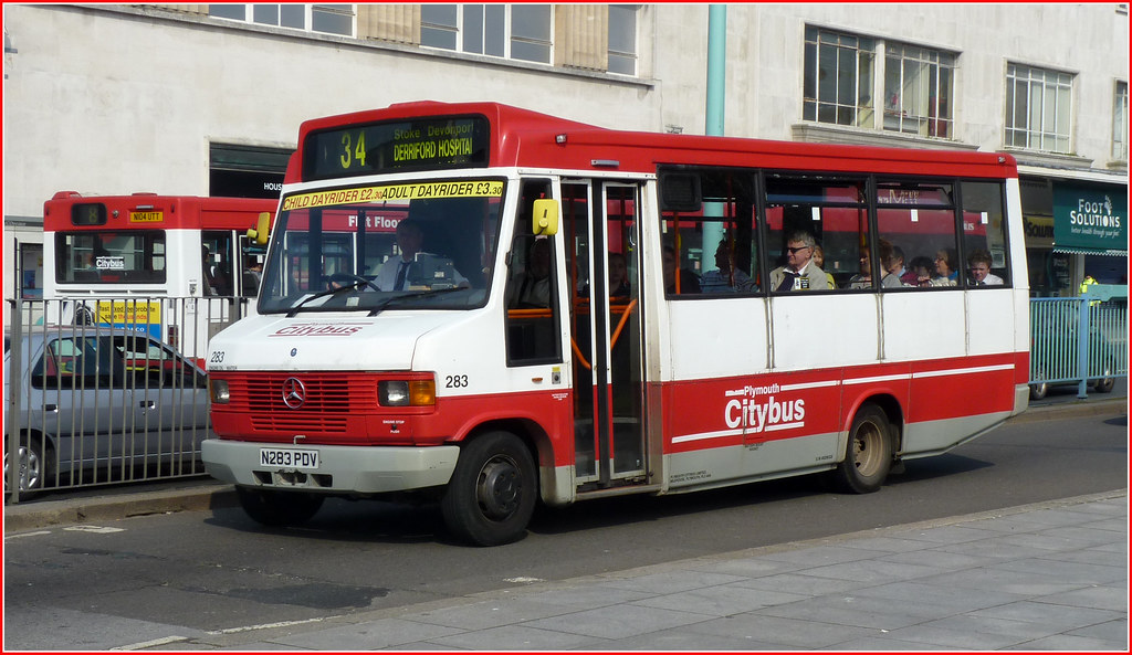Plymouth Citybus 283 N283PDV