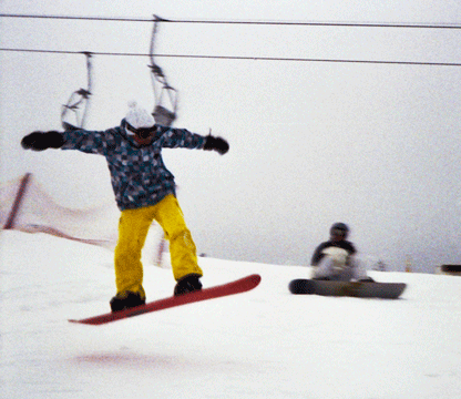 Объемные дрожалки! Snowboarding jump