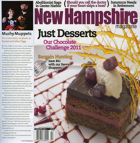 Mushy Muppets: New Hampshire Magazine, Feb 2011