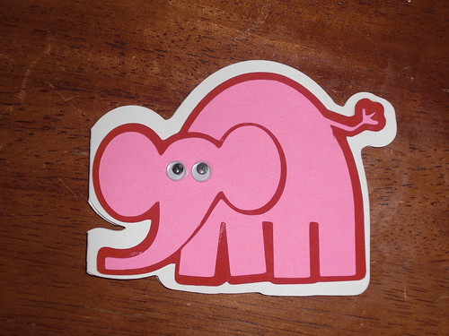 Elephant Note Card