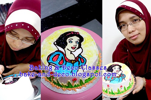 Batch 9 Dec 2010: Variety Cheese & Drawing on Buttercream Cake