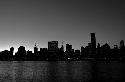 new york skyline black and white. New york skyline black and