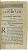 Page of text from Cautio criminalis