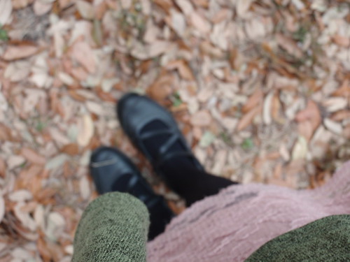 Standing in Leaves