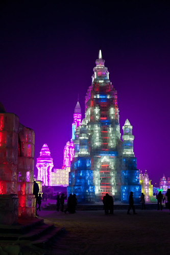 Ice and Snow World in Harbin (哈尔滨)