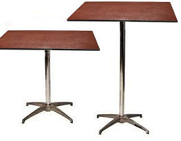 30 Inch Square Table (Standard & Tall)