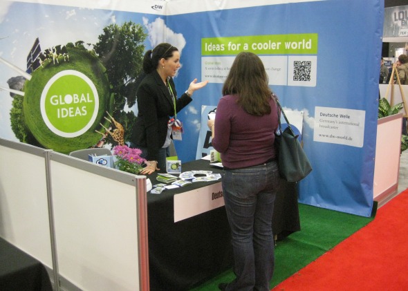GLOBAL IDEAS booth