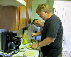 IMG_2629: Making Enchiladas