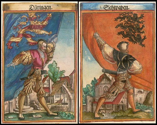 Holy Roman Empire Coats of Arms duo