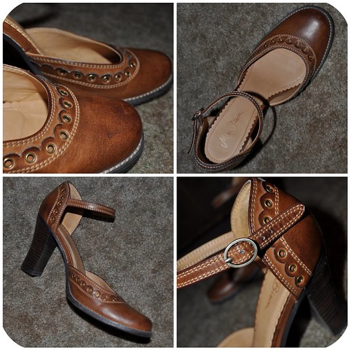 Brown Mary Janes