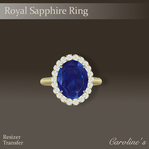 Caroline's Jewelry Royal Sapphire Ring