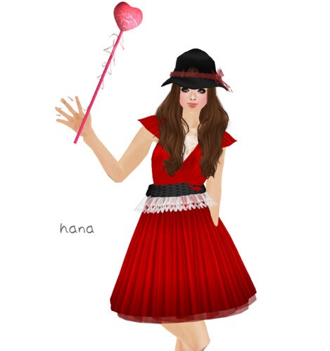 :pesca:red dress gift(free)