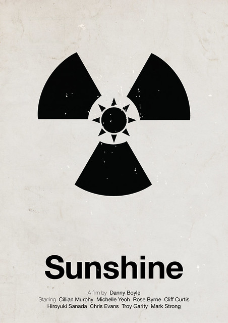 Sunshine pictogram movie poster