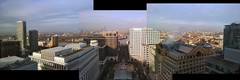 Crude Panorama - London from One Canada Square