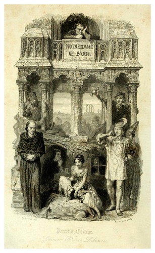 001-portadade la obra-Notre-Dame de Paris 1844- edicion Perrotin Garnier Frères-