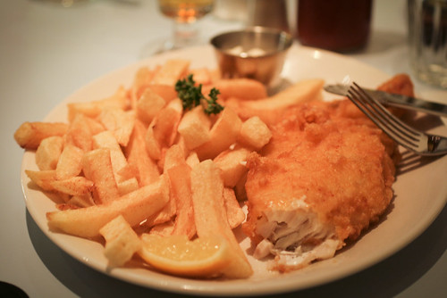 Fish and Chips at Poppie's