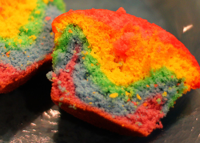 rainbow cupcake 2