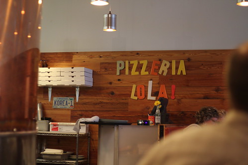 Inside Pizzeria Lola