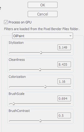 Pixel Bender Steps