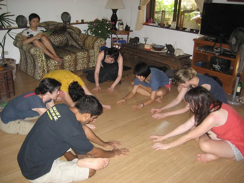 Impromptu Yoga Class