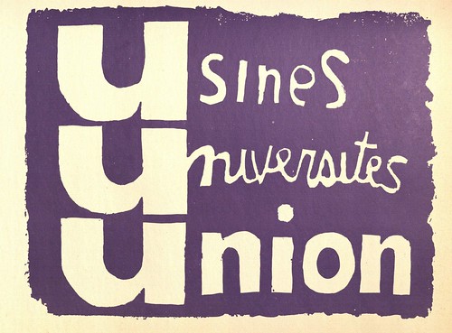 Paris 1968_factory university union