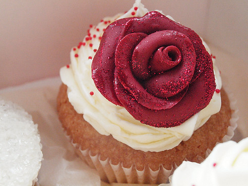 valentine's cupcake