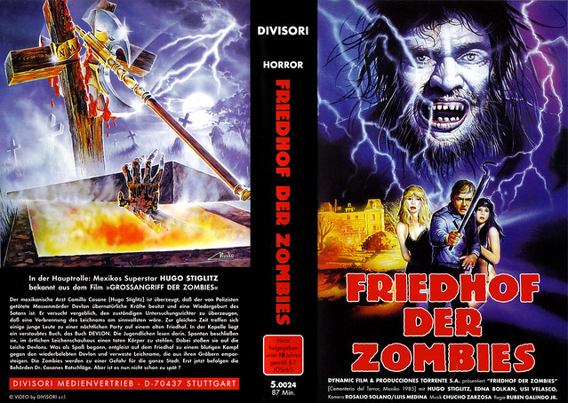 Night Of The Zombies (VHS Box Art)