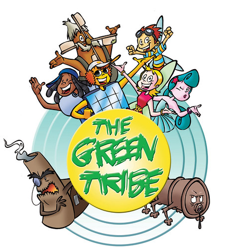 Logo The Green Tribe#1B4957