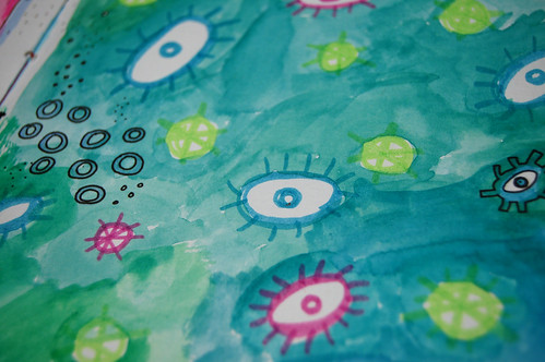 Eye pattern doodle