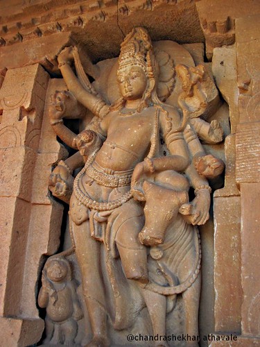 Shiva with Nandi Durg temple