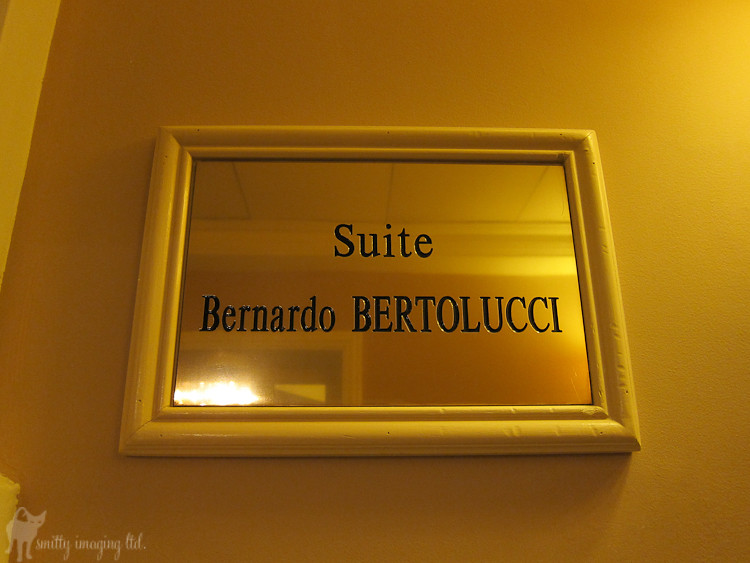 Bernardo Bertolucci Suite, Carlton