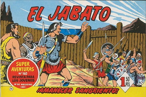 018-El Jabato nº 34-edicion 1958-portada