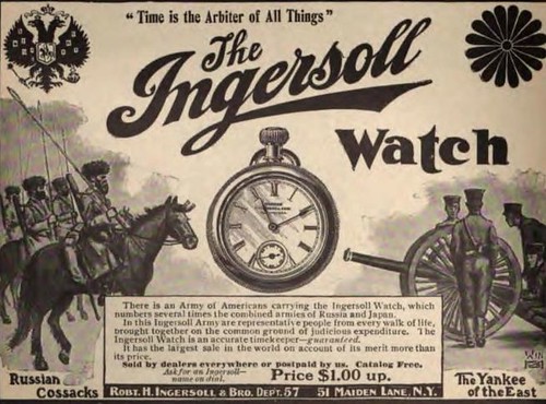 1904 Vintage Advert - Ingersoll Watch by CharmaineZoe