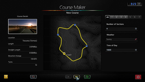Gran Turismo 5: Course Maker