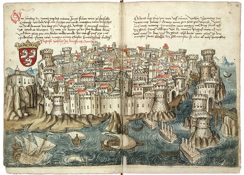 007-Dubrovnik-Konrad von Grünenberg- Beschreibung der Reise von Konstanz nach Jerusalem 1487- © 2010 Badische Landesbibliothek