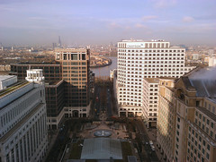 London Skyline from One Canada Square