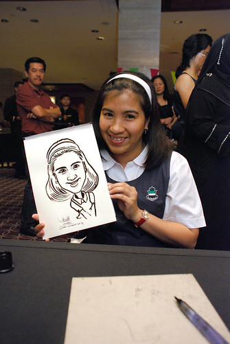 Caricature live sketching for Swire Pacific Offshore & The China Navigation Company Pte Ltd Annual D&D - 3