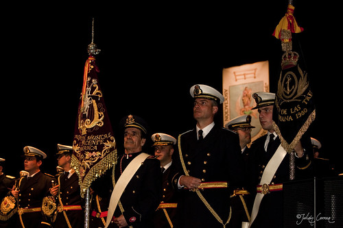 Banda CCTT Tres Caídas (Triana) y Agrupación Musical Cristo Yacente (Salamanca), Final del acto