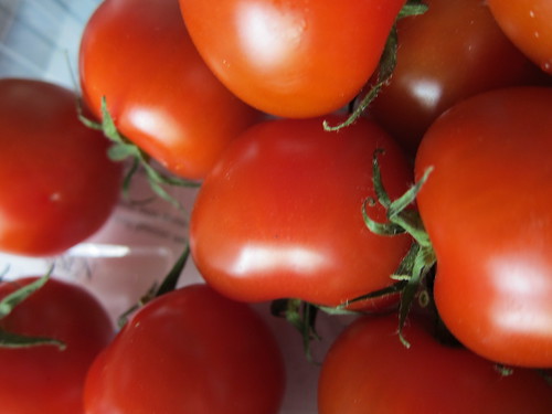 tomatoes from the bio-market