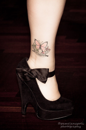 Tattoo On Heel Of Foot. High Heel amp; Tattoo