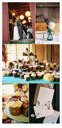 Country weddings can be adapted to a relaxed barn and western look 