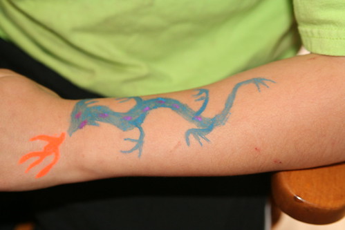 Lucas's Dragon "Tattoo"