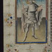 Illuminated Manuscript, Book of Hours, St. Sebastian, Walters Art Museum Ms. W.165, fol. 120v