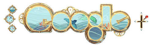 Google Doodle Jules Verne