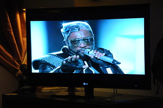 Superbowl Ad on LG widescreen TV, Black Eyed P...