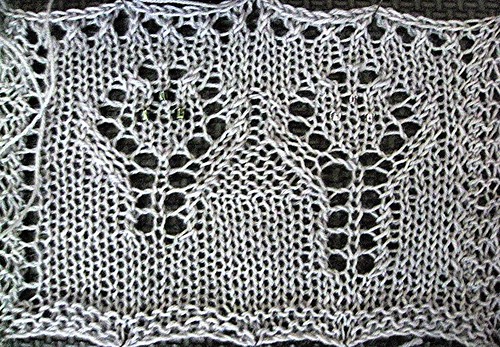 Swatch for lace design