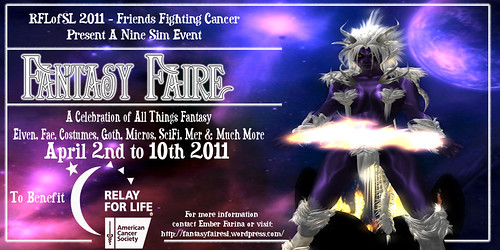 Fantasy Faire 2011 poster