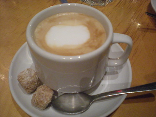 Cafe Con Leche at Mas Tapas