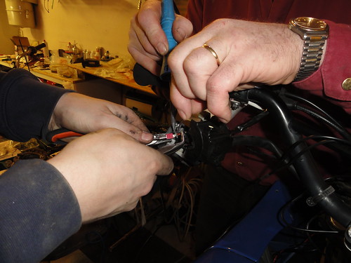 Me and my dad soldering9